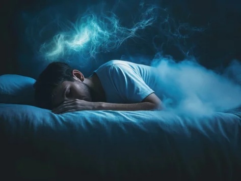睡眠中の無呼吸
